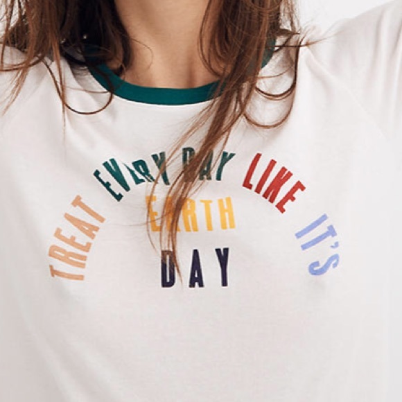 MADEWELL “TREAT EVERY DAY LIKE IT’S EARTH DAY” NEW - Picture 2 of 7